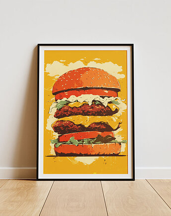 Plakat - Big Burger, OKAZJE - Prezent na Ślub