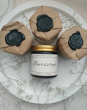 Świeca sojowa bursztyn, Narcissus Candle