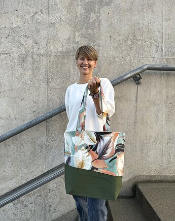 Marmollada - torebka bawełniana tL zielona 2, marmollada