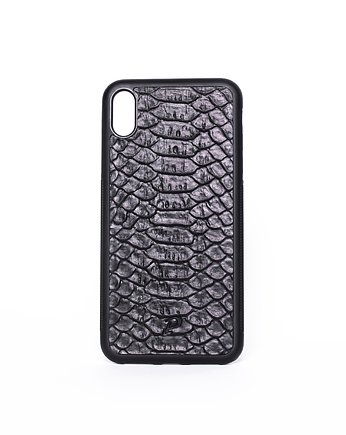 iPhone XR case "Black Python" etui, Pytoncase