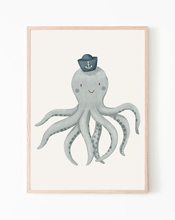 PLAKAT, OBRAZEK Morskie przygody nr.11, Dekoracjan
