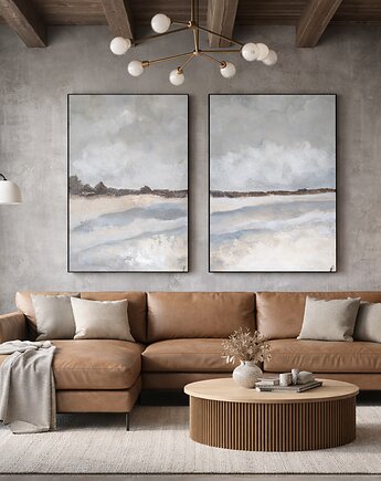 Wielkoformatowy obraz autorski Strukturalny XXL , 120x160 cm, Diana Abstract Art