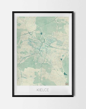 Plakat Kielce - CityArtPosters, CityArtPosters