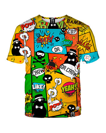 Damski T-shirt DR.CROW Komiks, DrCrow