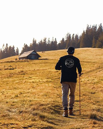 LONGSLEEVE Mountain Black, Slowhop wear