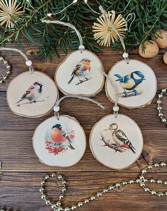 Zestaw zawieszek - ptaki, Manufa