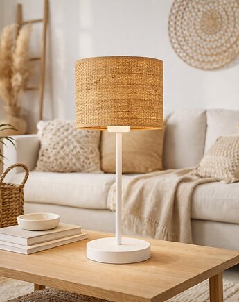 Lampka nocna do sypialni w stylu boho NICEA BOHO, LYSNE