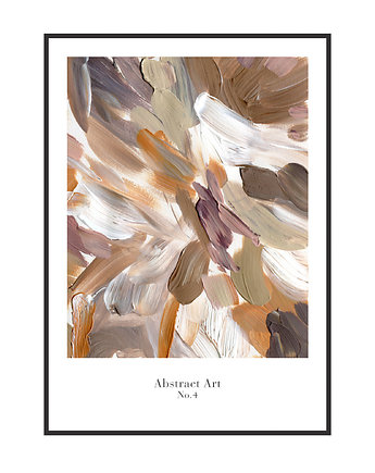 Plakat Abstract Art No.4, Bury Lis