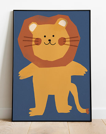 Plakat Baby lion, OKAZJE - Prezent na Dzień Kobiet