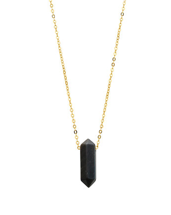 Naszyjnik - talizman ochronny - Black Stone, mdesign