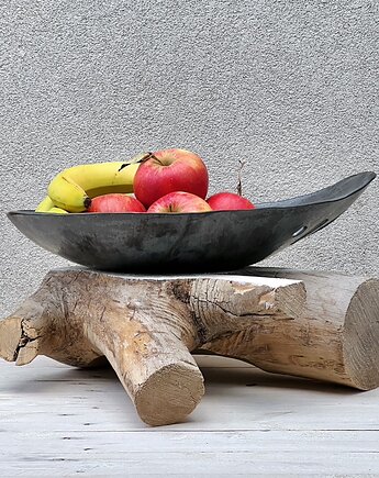 Czarna misa kropla z ażurem, GOceramika