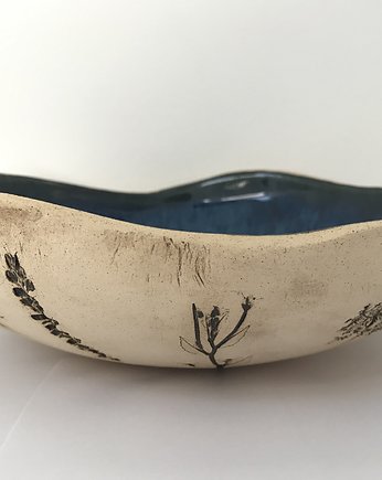 Artystyczna miska z roślinami, Ceramika Ana