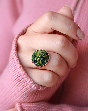 Pierścionek MECH złoty średni, LATON studio