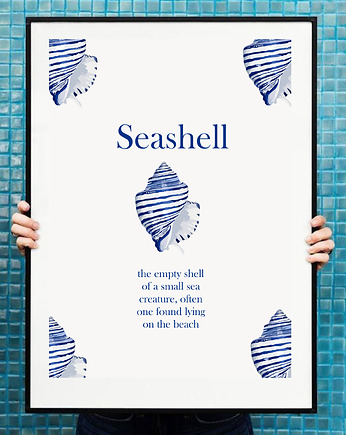 Plakat Seashell 50x70, Project 8