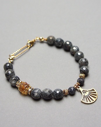 Larvikit /13.12.24/ - bransoletka  - Szlachetna kolekcja, KiKa pracownia