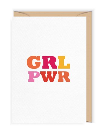 Kartka na Dzień Kobiet GRL PWR, Cudowianki
