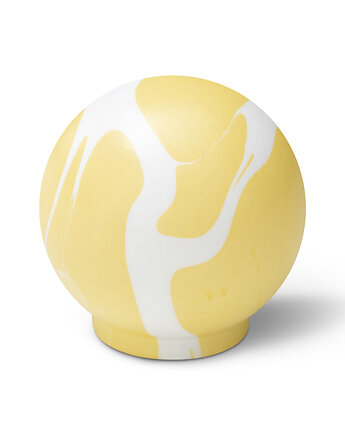 Duo White Yellow - Gałka Ren, vince design