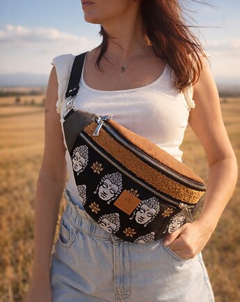 Maxi nerka damska z żakardu i nubuku Raipur, sabi tatka