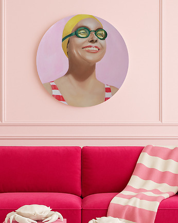 Obraz olejny "Gośka", Project 8