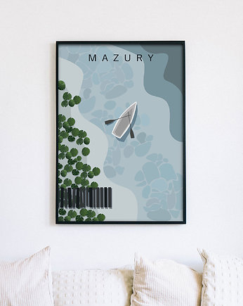 Plakat Mazury, Karka