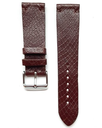 Pasek do zegarka  rozm: 22 mm ciemny braz, Lamato