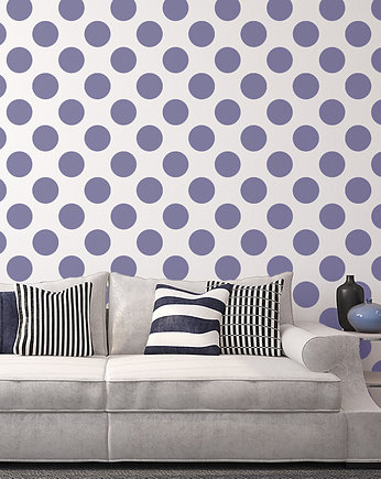 Powtarzalny szablon malarski /POLKA DOT 15, Szablony Nakleo