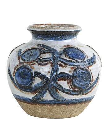 Wazon ceramiczny, duński design, lata 60, produkcja: S, Przetwory design