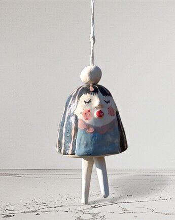 Kołysanka z gliny -dzwonek ceramiczny, NOWdeco