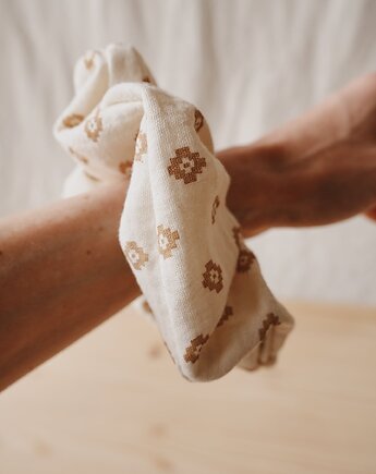 Muślinowa frotka do włosów, Patchoula