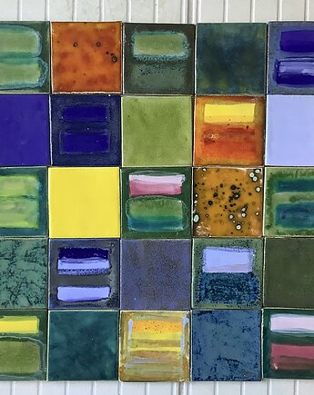 Ręcznie robione kafelki "Rozmyślając o Marku Rothko", Ceramystiq