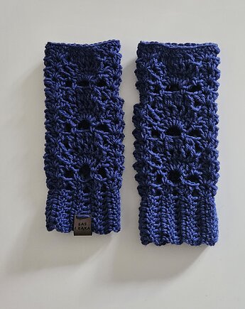 Mitenki retro z wełny, Las i Łąka