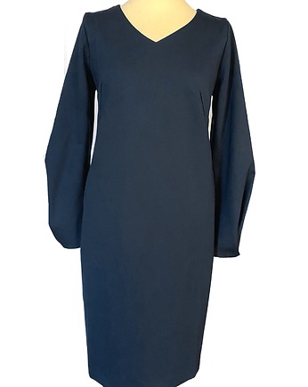 Sukienka z mięsistej dzianiny, LaRime concept