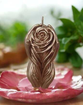 Świeca KOBIETA BOGINI z wosku pszczelego, KEIT