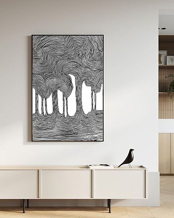 Drzewa /Grafika, Jola Regeńczuk Art