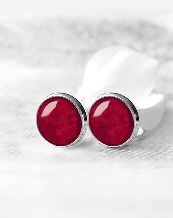 KLIPSY BORDO GLAM - różne rozmiary, GalaVena