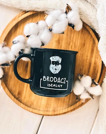Kubek BRODACZ IDEALNY BLACK, Jędrki