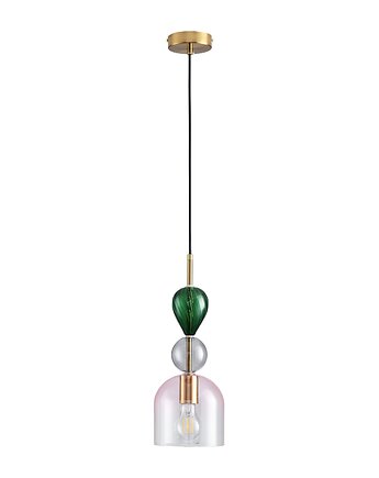 Lampa wisząca PASTELLO PINK kolorowa 15 cm, MIA home