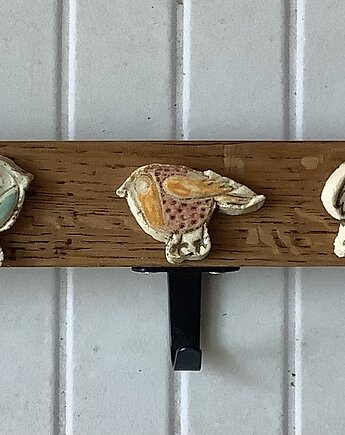 Wieszak ozdobny "Ptaszki", Ceramystiq