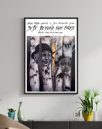 Plakat filmowy JESZCZE TYLKO TEN LAS, aut. Andrzej Pągowski, 1991 r, RiskyWalls