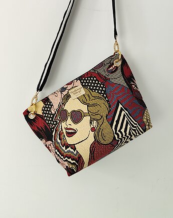 Torebka R U T H Party Time - żakardowa torebka midi, Słodkiego Miłego Szycia