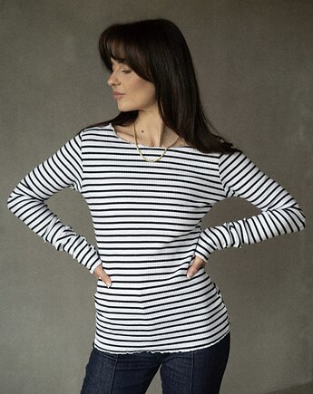 Bluzka longsleeve stripes, ohbemore