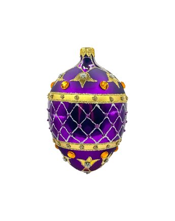 Bombka choinkowa: Ekskluzywne jajo Faberge: purpurowe, Syn Bombkarza