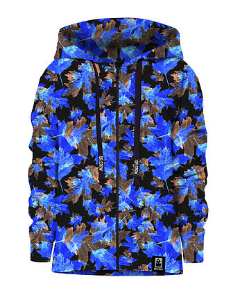 Bluza Zamek Chłopiec DR.CROW Blue Leaves, DrCrow