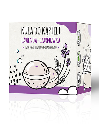 Kula do kąpieli Lawenda - Czarnuszka, SłomianaPracownia