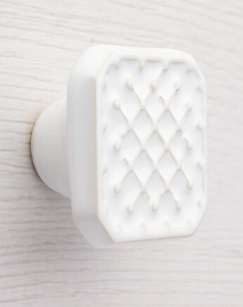 Gałka do mebli biała wz.7, pracowniazona