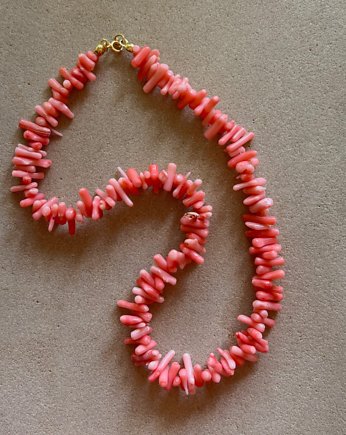 Naszyjnik CORAL rose 55 cm, Elize