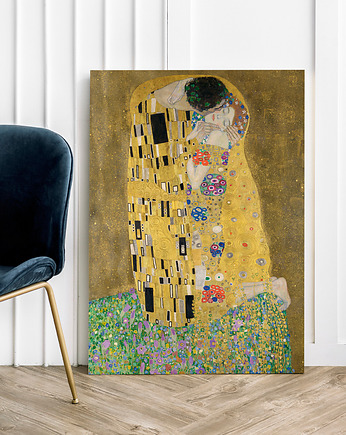 Gustav Klimt KISS  - obraz na płótnie, HOG STUDIO