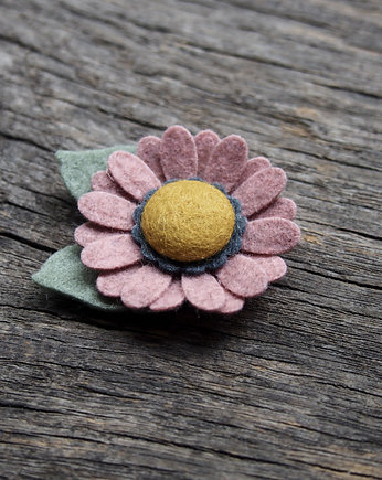 Spineczka do włosów kwiatek cameo pink HARPER, Momilio
