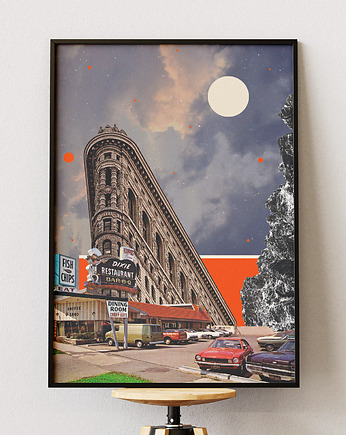 Plakat Miasto Jest Nasze - Kolaż Fine Art, DAPIDOKA