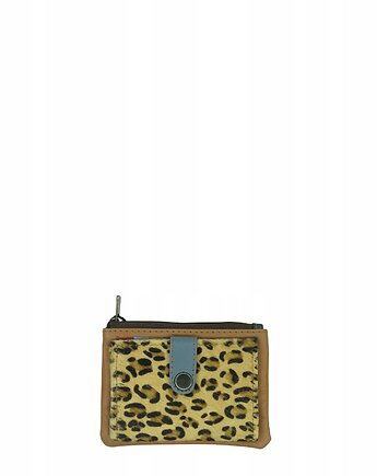 Portfel portfelik mały skórzany miejsce na bilon karty eko OLIVKA, Olivka Warsaw